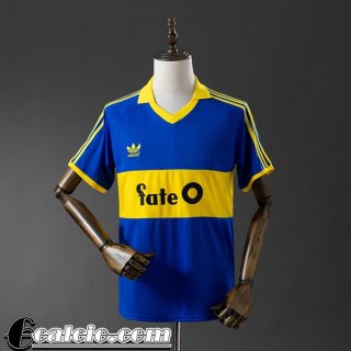 Boca Juniors Retro Maglia Calcio Prima Uomo 86 88 FG1201 Boca Juniors Retro Maglia Calcio Prima Uomo 86 88 FG1201
