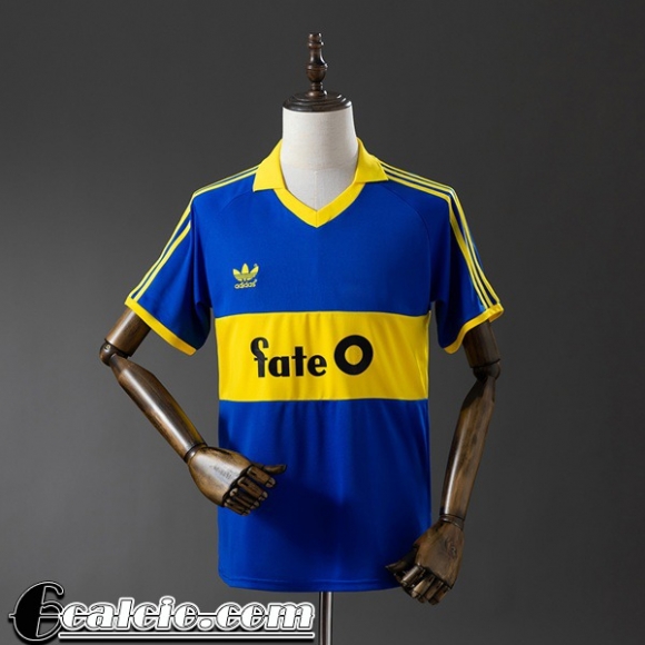 Boca Juniors Retro Maglia Calcio Prima Uomo 86 88 FG1201 Boca Juniors Retro Maglia Calcio Prima Uomo 86 88 FG1201