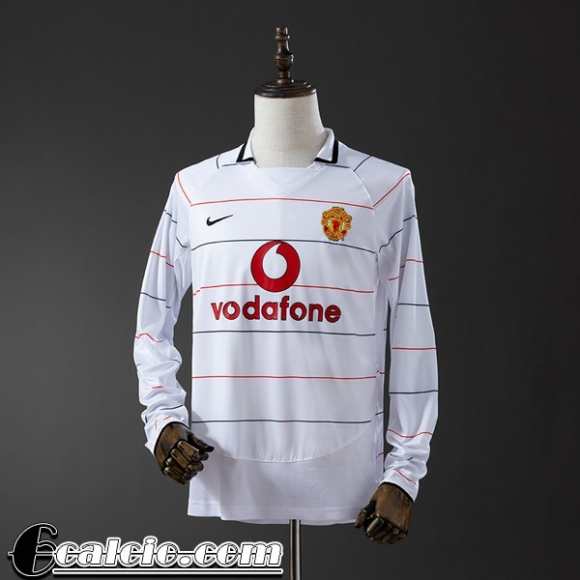 Manchester United Retro Maglia Calcio Seconda Uomo Manga Larga 2003 05 FG845 Manchester United Retro Maglia Calcio Seconda Uomo Manga Larga 2003 05 FG845