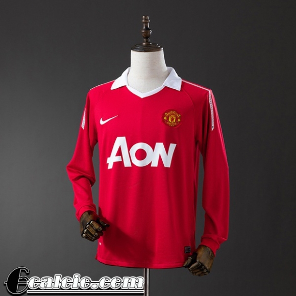Manchester United Retro Maglia Calcio Prima Uomo Manga Larga 2010 11 FG846 Manchester United Retro Maglia Calcio Prima Uomo Manga Larga 2010 11 FG846