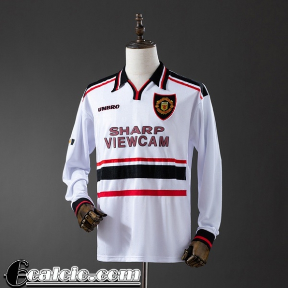 Manchester United Retro Maglia Calcio Seconda Uomo Manga Larga 1998 99 FG848 Manchester United Retro Maglia Calcio Seconda Uomo Manga Larga 1998 99 FG848