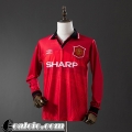 Manchester United Retro Maglia Calcio Prima Uomo Manga Larga 1994 96 FG852 Manchester United Retro Maglia Calcio Prima Uomo Manga Larga 1994 96 FG852