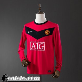 Manchester United Retro Maglia Calcio Prima Uomo Manga Larga 2010 FG853 Manchester United Retro Maglia Calcio Prima Uomo Manga Larga 2010 FG853