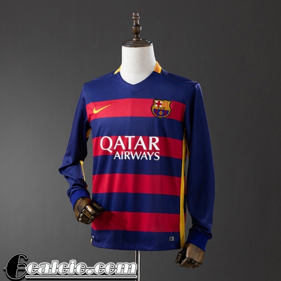 Barcelone Retro Maglia Calcio Prima Uomo Manga Larga 2015 16 FG855 Barcelone Retro Maglia Calcio Prima Uomo Manga Larga 2015 16 FG855