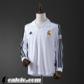 Real Madrid Retro Maglia Calcio Prima Uomo Manga Larga 2002 03 FG862