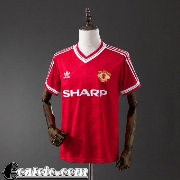 Manchester United Retro Maglia Calcio Prima Uomo 1986 88 FG866 Manchester United Retro Maglia Calcio Prima Uomo 1986 88 FG866