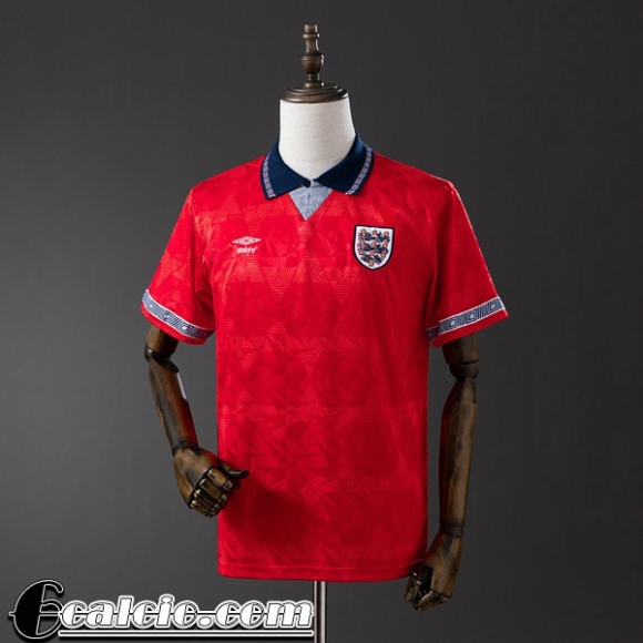 Inghilterra Retro Maglia Calcio Seconda Uomo 1990 FG883