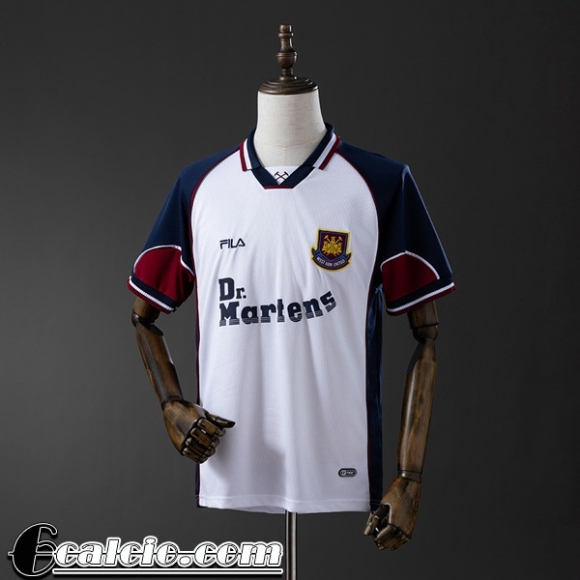 West Ham United Retro Maglia Calcio Seconda Uomo 99 01 FG891