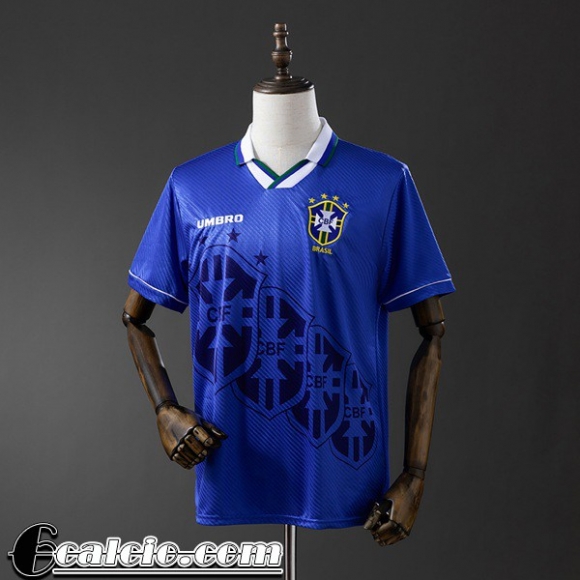 Brasile Retro Maglia Calcio Seconda Uomo 94 96 FG902 Brasile Retro Maglia Calcio Seconda Uomo 94 96 FG902