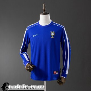 Brasile Retro Maglia Calcio Seconda Uomo Manga Larga 1998 FG917 Brasile Retro Maglia Calcio Seconda Uomo Manga Larga 1998 FG917