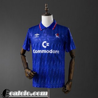 Chelsea Retro Maglia Calcio Prima Uomo 89 91 FG919 Chelsea Retro Maglia Calcio Prima Uomo 89 91 FG919