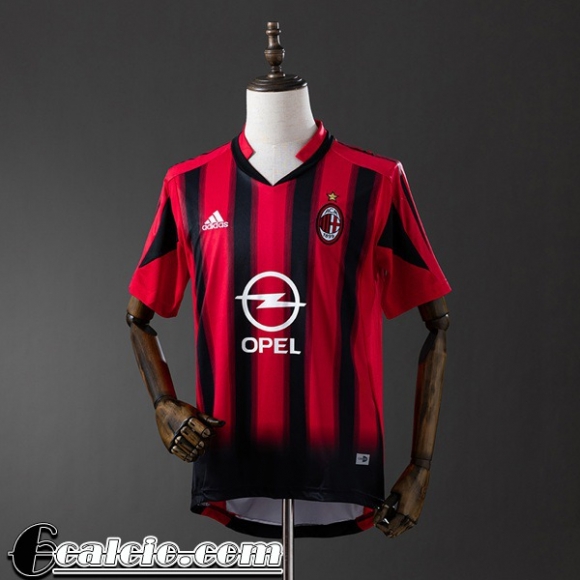 AC Milan Retro Maglia Calcio Prima Uomo 04 05 FG920 AC Milan Retro Maglia Calcio Prima Uomo 04 05 FG920