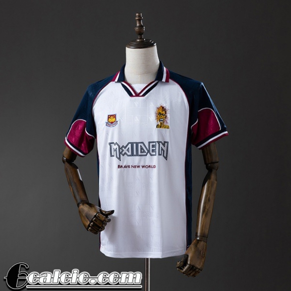 West Ham United Retro Maglia Calcio Seconda Uomo 1999 FG927
