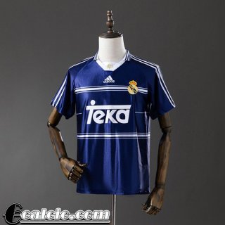 Real Madrid Retro Maglia Calcio Seconda Uomo 98 99 FG928 Real Madrid Retro Maglia Calcio Seconda Uomo 98 99 FG928