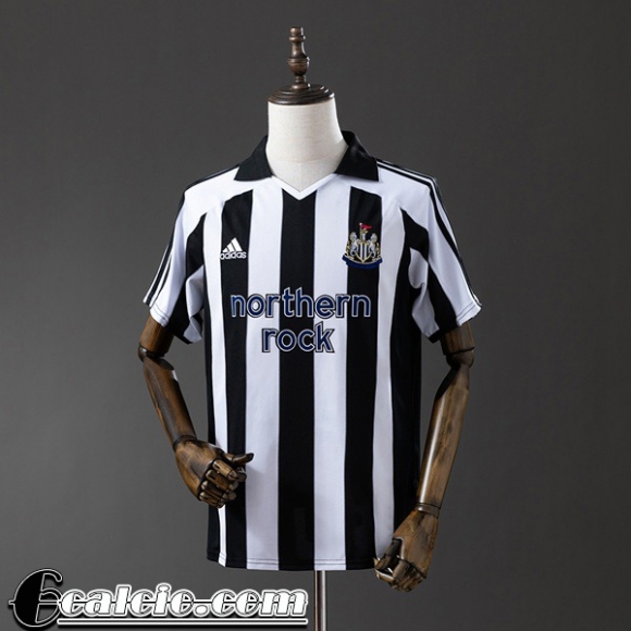 Newcastle United Retro Maglia Calcio Prima Uomo 03 05 FG938 Newcastle United Retro Maglia Calcio Prima Uomo 03 05 FG938