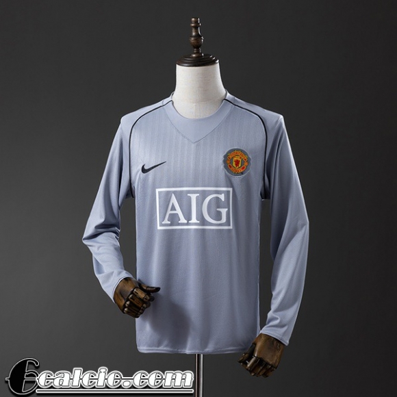 Manchester United Retro Maglia Calcio Portieri Uomo Manga Larga 2007 FG946 Manchester United Retro Maglia Calcio Portieri Uomo Manga Larga 2007 FG946