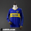 Boca Juniors Retro Maglia Calcio Prima Uomo Manga Larga 03 04 FG947 Boca Juniors Retro Maglia Calcio Prima Uomo Manga Larga 03 04 FG947
