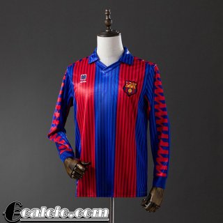 Barcelone Retro Maglia Calcio Prima Uomo Manga Larga 1992 FG950 Barcelone Retro Maglia Calcio Prima Uomo Manga Larga 1992 FG950