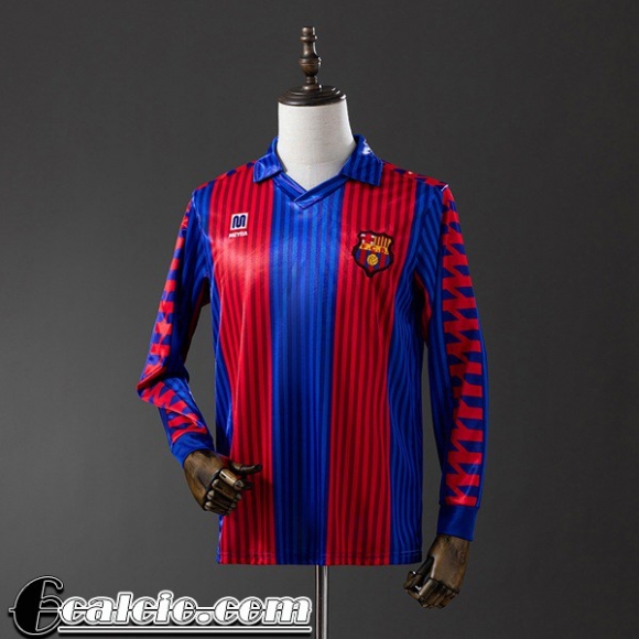 Barcelone Retro Maglia Calcio Prima Uomo Manga Larga 1992 FG950 Barcelone Retro Maglia Calcio Prima Uomo Manga Larga 1992 FG950