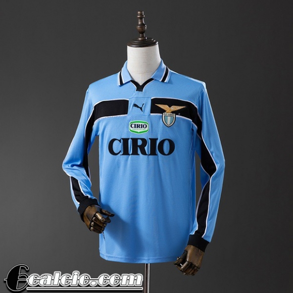 Lazio Retro Maglia Calcio Prima Uomo Manga Larga 98 99 FG952 Lazio Retro Maglia Calcio Prima Uomo Manga Larga 98 99 FG952