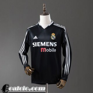 Real Madrid Retro Maglia Calcio Terza Uomo Manga Larga 04 05 FG953 Real Madrid Retro Maglia Calcio Terza Uomo Manga Larga 04 05 FG953