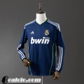 Real Madrid Retro Maglia Calcio Seconda Uomo Manga Larga 10 11 FG954 Real Madrid Retro Maglia Calcio Seconda Uomo Manga Larga 10 11 FG954