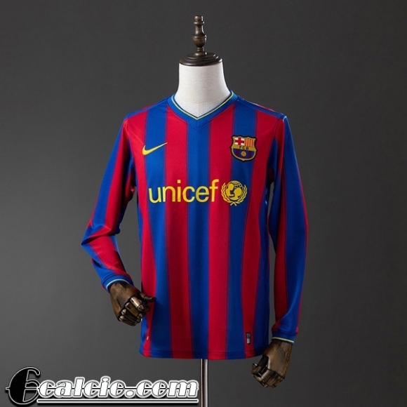 Barcelone Retro Maglia Calcio Prima Uomo Manga Larga 09 10 FG955 Barcelone Retro Maglia Calcio Prima Uomo Manga Larga 09 10 FG955