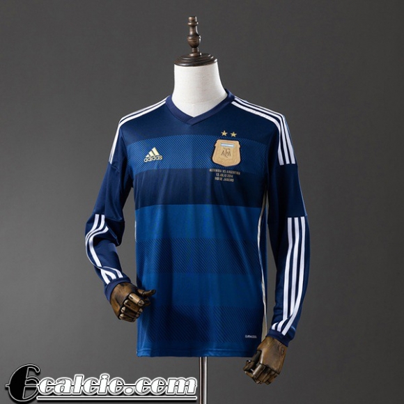 Argentina Retro Maglia Calcio Seconda Uomo Manga Larga 2014 FG967 Argentina Retro Maglia Calcio Seconda Uomo Manga Larga 2014 FG967
