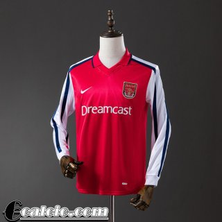 Arsenal Retro Maglia Calcio Prima Uomo Manga Larga 01 02 FG969 Arsenal Retro Maglia Calcio Prima Uomo Manga Larga 01 02 FG969