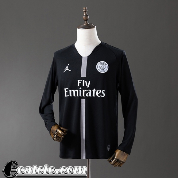 PSG Retro Maglia Calcio Terza Uomo Manga Larga 18 19 FG970