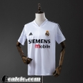 Real Madrid Retro Maglia Calcio Prima Uomo 04 05 FG977 Real Madrid Retro Maglia Calcio Prima Uomo 04 05 FG977