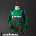 Manchester United Retro Maglia Calcio Portieri Uomo Manga Larga 92 94 FG979 Manchester United Retro Maglia Calcio Portieri Uomo Manga Larga 92 94 FG979