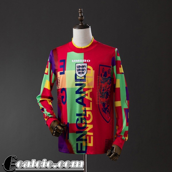 Inghilterra Retro Maglia Calcio Portieri Uomo Manga Larga 1996 FG980 Inghilterra Retro Maglia Calcio Portieri Uomo Manga Larga 1996 FG980