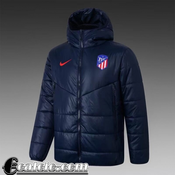 Piumino Calcio Cappuccio Atletico Madrid blu Uomo 2021 2022 DD27