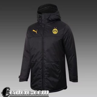 Piumino Calcio Cappuccio Dortmund BVB Nero Uomo 2021 2022 DD40