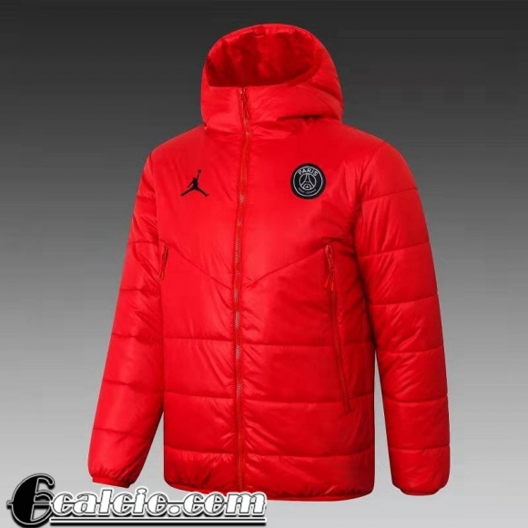 Piumino Calcio Cappuccio PSG Paris rosso Uomo 2021 2022 DD60