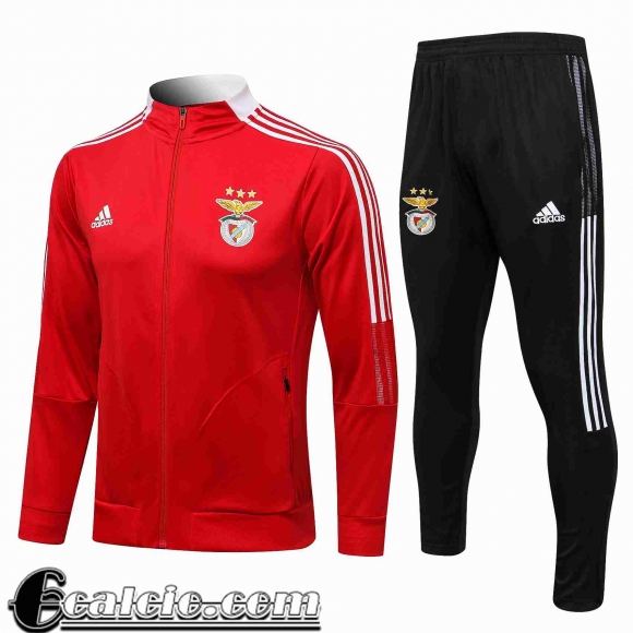 Full-Zip Giacca Benfica rosso Uomo 2021 2022 JK207