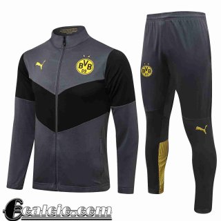 Full-Zip Giacca Dortmund BVB Grigio Uomo 2021 2022 JK211