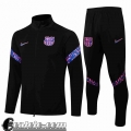 Full-Zip Giacca Barcellona Nero Uomo 2021 2022 JK215