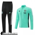 Full-Zip Giacca Arsenal verde Uomo 2021 2022 JK216