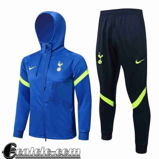 Cappuccio Hoodie Giacca Tottenham Hotspur blu Uomo 2021 2022 JK222