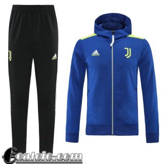 Cappuccio Hoodie Giacca Juventus blu Uomo 2021 2022 JK236