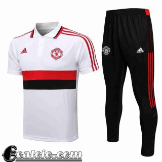 Polo Manchester United bianca Uomo 2021 2022 PL198