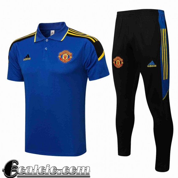 Polo Manchester United blu Uomo 2021 2022 PL202