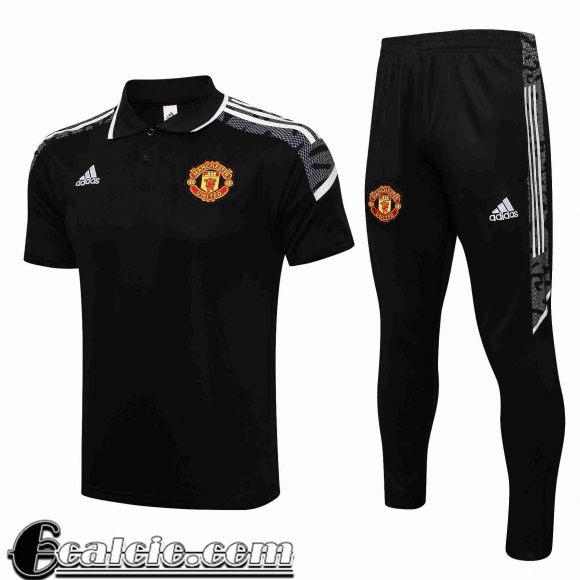 Polo Manchester United Nero Uomo 2021 2022 PL203