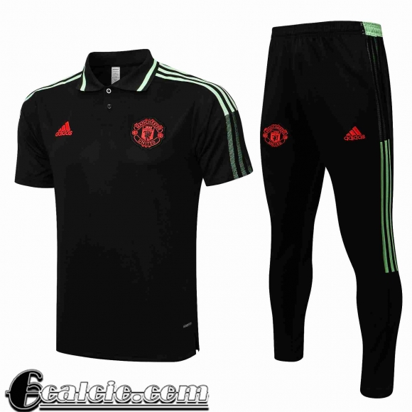 Polo Manchester United Nero Uomo 2021 2022 PL211