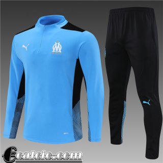 Tute Calcio Olympique Marsiglia blu Bambino 2021 2022 TK113