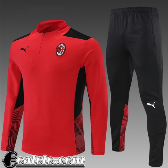 Tute Calcio AC Milan rosso Bambino 2021 2022 TK116