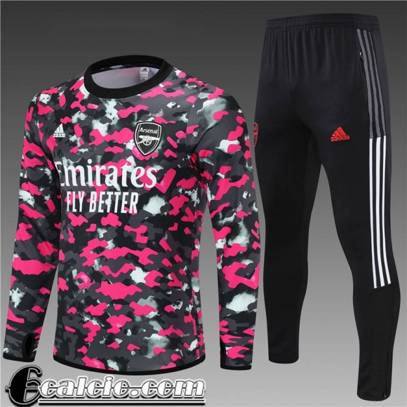 Tute Calcio Arsenal Rosa grigio Bambino 2021 2022 TK119