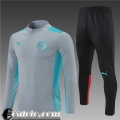 Tute Calcio Manchester City Grigio Bambino 2021 2022 TK138